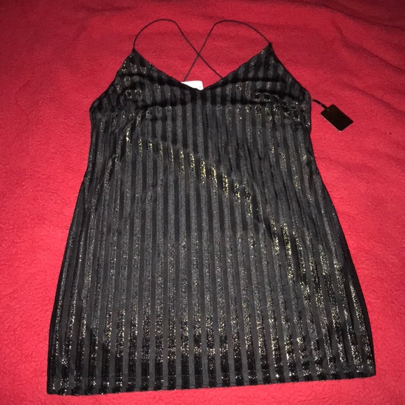 Velvet Stripe Dress - Picture 6 of 8